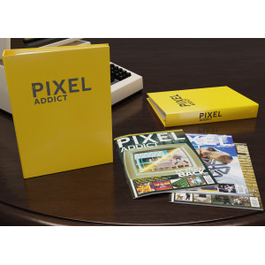 Pixel Addict magazine binder