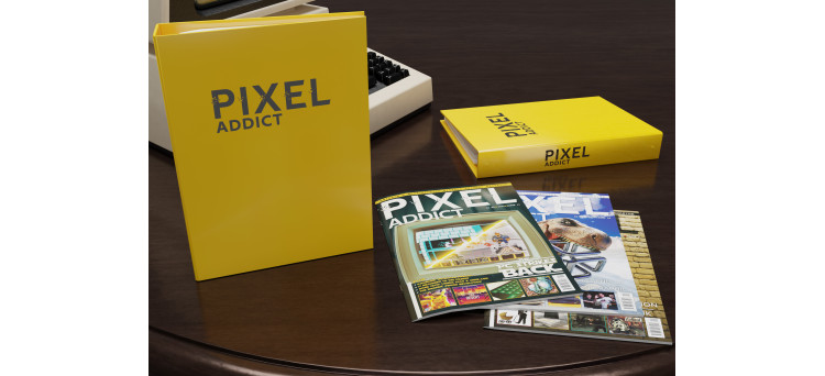 Pixel Addict magazine binder